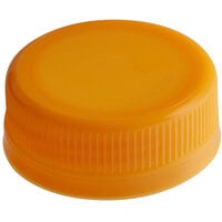 Orange Unlined Tamper-Evident Cap for Juice Bottles - 2500/Case