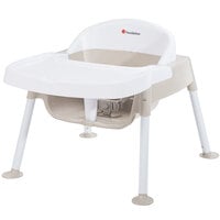 Foundations 4607247 Secure Sitter 7 inch White / Tan Feeding Chair with Non-Slip Feet