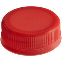 Red Unlined Tamper-Evident Cap for Juice Bottles - 2500/Case