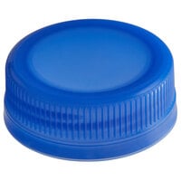 Blue Unlined Tamper-Evident Cap for Juice Bottles - 2500/Case