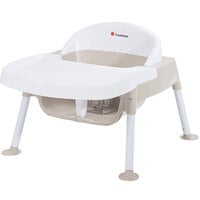 Foundations 4605247 Secure Sitter 5 inch White / Tan Feeding Chair with Non-Slip Feet