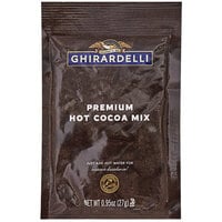 Ghirardelli Premium Hot Cocoa Mix Packet - 250/Case