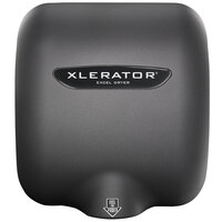 Excel XL-GR-H-1.1N 208/277 XLERATOR® Graphite Textured Cover High Speed Hand Dryer with HEPA Filter - 208/277V, 1500W