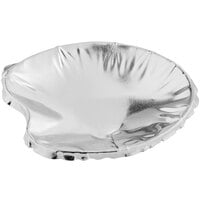 Royal Paper L102P Small Foil Clam Food Shell - Box of 250