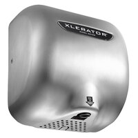Excel XL-SB-H-1.1N 208/277 XLERATOR® Stainless Steel Cover High Speed Hand Dryer with HEPA Filter - 208/277V, 1500W