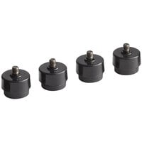 Lancaster Table & Seating M8 Thread Self Adjusting Leveling Table Foot - 4/Pack