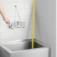 Waterloo Wall-Mounted Mop Sink Faucet with 8 inch Centers