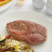 Hatfield Premium Reserve 8 oz. All-Natural Ribeye Pork Steak - 16/Case