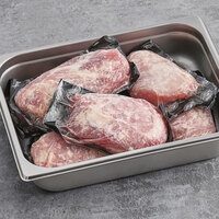 Hatfield Premium Reserve 10 oz. All-Natural Ribeye Pork Steak - 14/Case