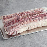 Farm Promise 12.5 lb. NAE All-Natural Bone-In Center Cut Pork Loin   - 2/Case