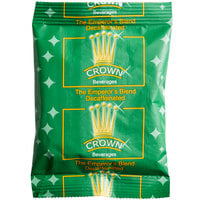 Crown Beverages 2 oz. Emperor's Blend Decaf Coffee Packet - 80/Case
