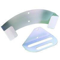 GI Metal Anodized Aluminum Wall Rack for Turning Pizza Peels with Support AC-APL