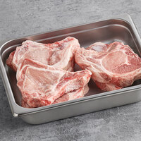 Hatfield Premium Reserve 10 oz. All-Natural Bone-In Center Cut Pork Chop - 16/Case