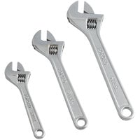 Olympia Tools 88-736 3-Piece Adjustable Carbon Steel Wrench Set