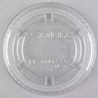 Solo PL200N Medium Clear Plastic Souffle / Cup Lid - 125/Pack