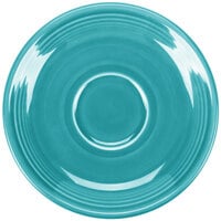 Fiesta® Dinnerware from Steelite International HL470107 Turquoise 5 7/8 inch China Saucer - 12/Case