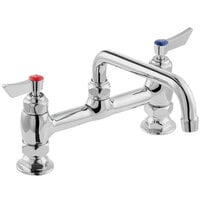 Waterloo FD88 Deck-Mounted Faucet with 8" Centers and 8" Swing Nozzle