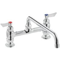 Waterloo Deck-Mounted Faucet with 8 inch Centers and 14 inch Swing Nozzle