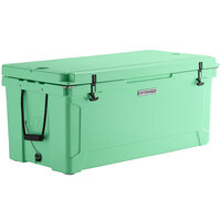 CaterGator CG170SF Seafoam 170 Qt. Rotomolded Extreme Outdoor Cooler / Ice Chest