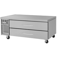 Turbo Air PRCBE-60R-N 60 inch Two Drawer Refrigerated Chef Base