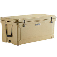 CaterGator CG170SPB Beige 170 Qt. Rotomolded Extreme Outdoor Cooler / Ice Chest