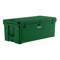 CaterGator CG200HG 210 Qt. Hunter Green Rotomolded Outdoor Cooler / Ice Chest