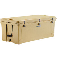 CaterGator CG200SPB Beige 210 Qt. Rotomolded Extreme Outdoor Cooler / Ice Chest