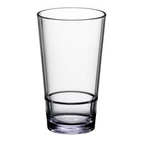 Choice 14 oz. SAN Plastic Stackable Highball Glass - 24/Case