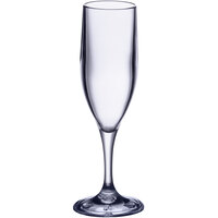 Choice 5.5 oz. SAN Plastic Champagne Flute