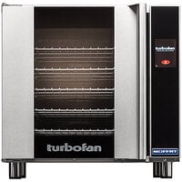 Moffat E32T5-P Turbofan Single Deck Full Size Electric Touch Screen Convection Oven with Steam Injection - 208V, 1 Phase, 5.6 kW