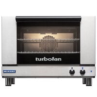 Moffat E27M2-P Turbofan Single Deck Full Size 2 Pan Electric Convection Oven with Mechanical Controls - 208V, 1 Phase, 2.7 kW