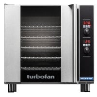 Moffat E32D5-2P Turbofan Single Deck Full Size Electric Digital Convection Oven with Steam Injection - 208V, 1 Phase, 5.8 kW