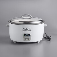 Galaxy GRC60 60 Cup (30 Cup Raw) Electric Rice Cooker / Warmer - 120V, 1550W