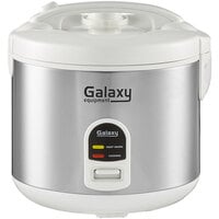 Galaxy GRCS20 20 Cup (10 Cup Raw) Sealed Electric Rice Cooker / Warmer - 120V, 700W