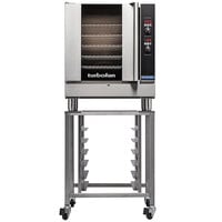 Moffat G32D5-1-N Turbofan Single Deck Full Size Natural Gas Digital Convection Oven with Steam Injection - 110-120V, 1 Phase, 33,000 BTU