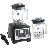 AvaMix BX1100P2J 3 1/2 hp Commercial Blender with Programmable Touchpad Control, Timer and Two 48 oz. Tritan Plastic Jars