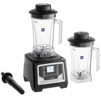 AvaMix BX2100P2J 3 1/2 hp Commercial Blender with 8-Speed Programmable Touchpad Control, Timer and Two 64 oz. Tritan Plastic Jars