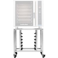 Moffat USSK35 Turbofan Stainless Steel Stand with Casters for E35 Series Single Deck Convection Ovens