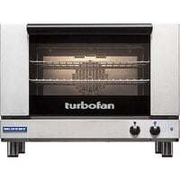 Moffat E27M3-T Turbofan Single Deck Full Size Electric Convection Oven with Mechanical Controls - 220-240V, 1 Phase, 4.7 kW