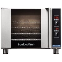 Moffat USE31D4-T Turbofan Single Deck Half Size Electric Convection Oven / Broiler with Digital Controls - 220-240V, 1 Phase, 3.1 kW