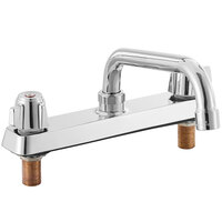 Regency Deck Mount Faucet with 8 inch Swing Spout and 8 inch Centers