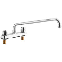 Regency Deck Mount Faucet with 16 inch Swing Spout and 8 inch Centers