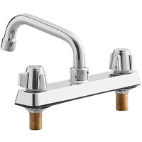Regency Deck Mount Faucet with 6 inch Swing Spout and 8 inch Centers