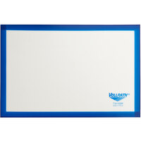 Vollrath T3610SM 23 5/8 inch x 15 3/4 inch Full Size Blue Silicone Non-Stick Baking Mat