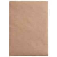 Choice 9 inch x 12 inch Poly Coated Natural Kraft Basket Liner / Deli Sandwich Wrap Paper   - 2000/Case