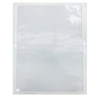 H. Risch, Inc. STB8814-8.5X11 8 1/2 inch x 11 inch Sticky Backs Vinyl Page Protector with Adhesive Back   - 24/Pack