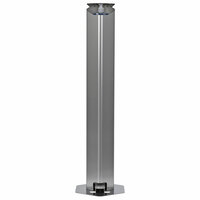 Tellier SHPX Freestanding Stainless Steel Hand Sanitizer Dispenser with Foot Pedal