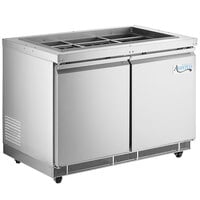 Avantco SS-CFT-48-HC 48 inch Stainless Steel Refrigerated Salad Bar / Cold Food Table