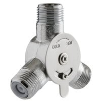 Manual Mixing Valve with Check Valves for Sensor Faucets