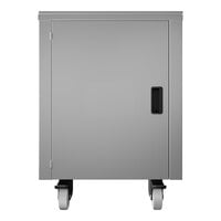 Spaceman CART550 Stainless Steel Cart with Storage Cabinet for Countertop Machines